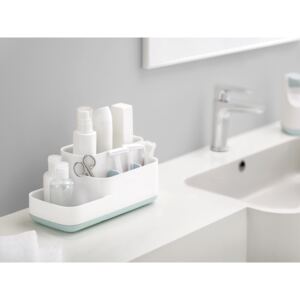 Kúpeľňový stojan na zubné kefky, hygienické potreby, kozmetiku JOSEPH JOSEPH EasyStore™ modrá 70504