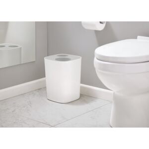Kúpeľňový kôš na odpadky s triedením JOSEPH JOSEPH Split™ (8 l.) biely/šedý 70514