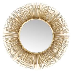 Sunburst Tre Gold zrkadlo Ø87cm