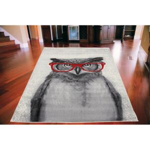 Kusový koberec PP Sova krémový, Velikosti 80x150cm