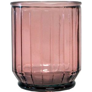 Uhlová váza - svetlo ružová