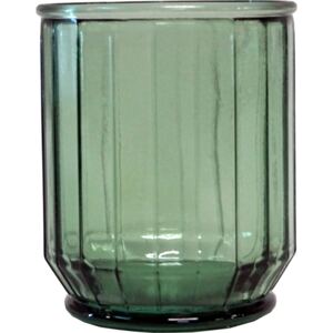 Uhlová váza - zelená