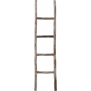 Drevený rebrík na oblečenie