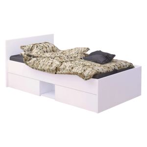 OR Detská posteľ Jazz Farba: Biela, Rozmer lôžka: 200x90
