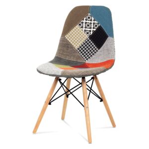 Jedálenská stolička patchwork / buk