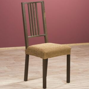 Luxusné multielastické poťahy ZAFIRO tabakovo hnedé stoličky 2 ks 40 x 40 cm