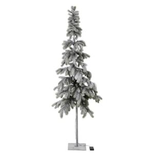 Vianočný zasnežený stromček s led svetielkami Snowy - 85*180 cm