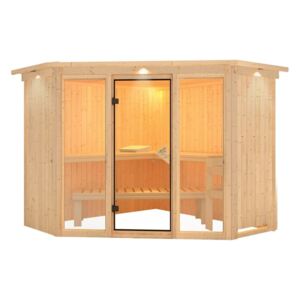 KARIBU fínska sauna KARIBU FLORA 2 (52953)