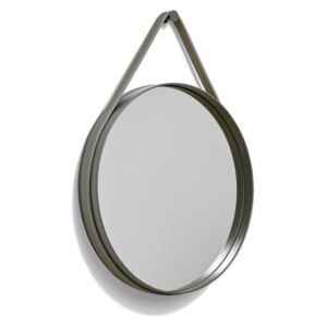 HAY Zrkadlo Strap Mirror 50 cm, army