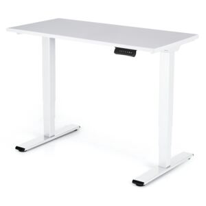 Polohovateľný stôl Liftor 3segmentové nohy biele, doska 1180 x 600 x 25 mm biela