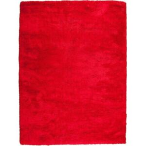 Luxusný kusový koberec viskóza Perla červený, Velikosti 80x150cm