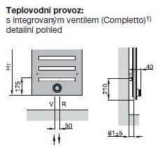 ZEHNDER Metropolitan radiátor 1700x500 mm MEP-150-050-C253