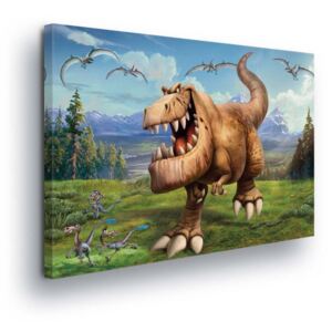 Obraz na plátne - Disney Good Dinosaur Movie III 60x40 cm