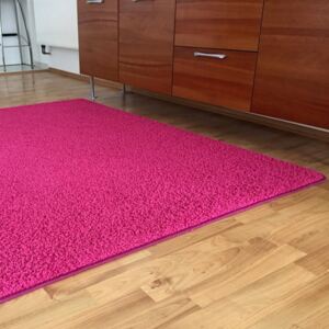 Kusový koberec SHAGGY ružový 60 x 110 cm