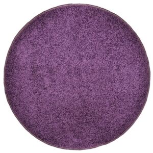 Okrúhly koberec SHAGGY fialový