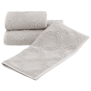 Soft Cotton Uteráky HYPNOS 50x100 cm. Froté uteráky HYPNOS 50x100 cm, vyrobené z kvalitnej česanej bavlny sú veľmi savé a jemné na pokožke. Svetlo šedá