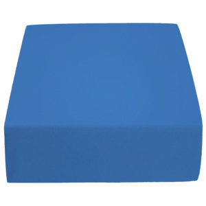 Jersey plachta tmavo modrá 180x200 cm Gramáž: Lux (155 g/m2)