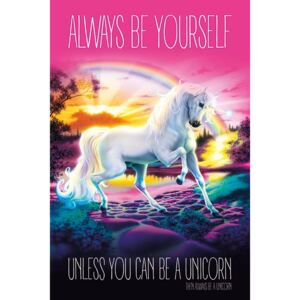Plagát - Unicorn (Always be Yourself)