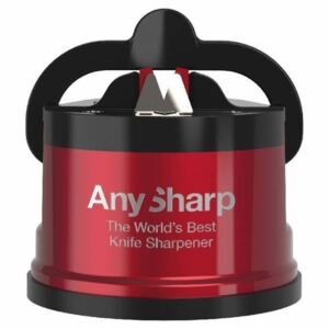 Brúska na nože AnySharp Pro, červená (metalická farba)