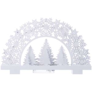 EMOS Lighting| ZY1958| LED vianočný stojan stromčeky, 32×20cm, 2× AA, teplá b.,čas