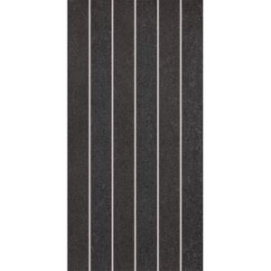 Dekor Rako Unistone čierna 30x60 cm mat DDPSE613.1