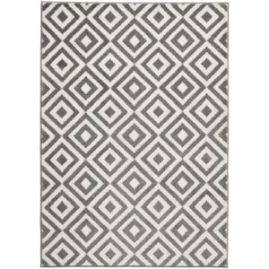Sivo-biely koberec Think Rugs Matrix Grey White, 160 × 220 cm