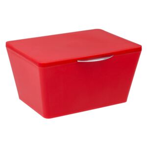 Červený kúpeľňový úložný box Wenko Brasil