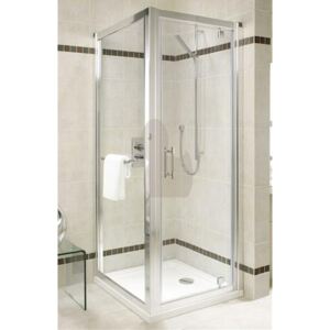 Sprchové dvere Kolo GEO 6 jednokrídlové 80 cm, sklo číre, chróm profil GDRP80222003