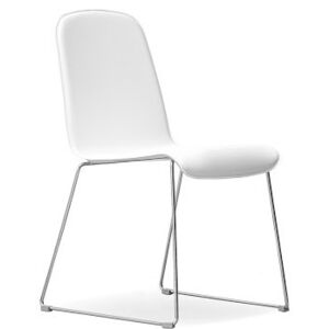 Čalúněná stolička v koži Trend 448