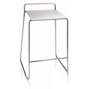 Estrosa moderná kovová barová stolička