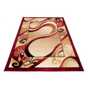 Kusový koberec Vlnenie červený, Velikosti 60x100cm