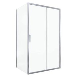 Sprchové dvere obdĺžnik 140x195 cm Siko TEX chróm lesklý SIKOTEXD140STENA90