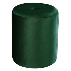 Zelený puf JohnsonStyle Ellen Magic Velvet, ⌀ 40 cm