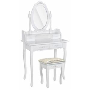 Malatec, 4645 Toaletný stolík so stoličkou a zrkadlom