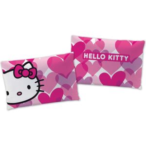 CTI Plyšový vankúšik Hello Kitty Mimi Love 28x42 cm
