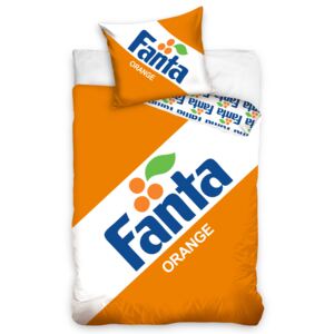 TipTrade Licenčné bavlnené obliečky 140x200 + 70x90 - Fanta Classic Logo