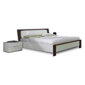 Viva - komplet, posteľ 180cm (alpská biela, lava čierna)