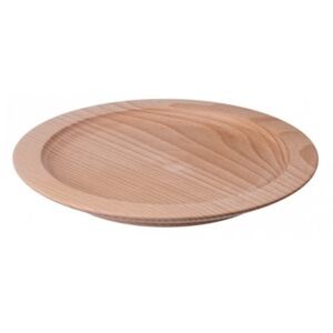 ČistéDrevo Štýlový drevený tanier malý
