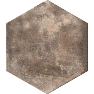 Dlažba Cir Miami light brown hexagon 24x27,7 cm, mat 1063335