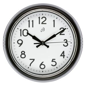 AURIOL® Retro nástenné hodiny (čierna), čierna (100309562)