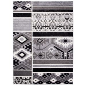 Kusový koberec Loko šedý, Velikosti 190x270cm