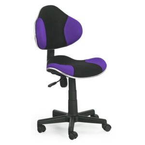Stolička QZY-G2 čierno-fialová