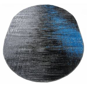 Kusový koberec Ines sivomodrý ovál, Velikosti 120x170cm