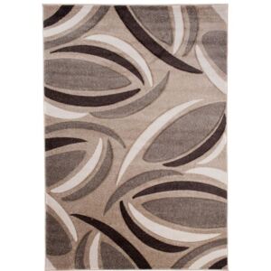Kusový koberec Moderné tvary 4 béžový 2, Velikosti 80x150cm