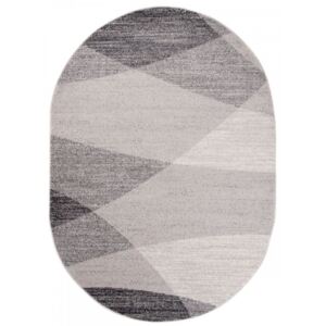 Kusový koberec Ever béžovosivý ovál, Velikosti 120x170cm