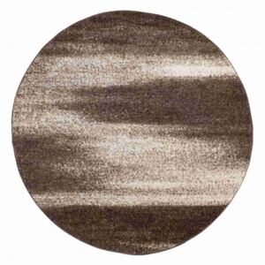 Kusový koberec Adonis hnedý kruh, Velikosti 100x100cm