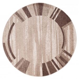 Kusový koberec France béžový kruh, Velikosti 150x150cm
