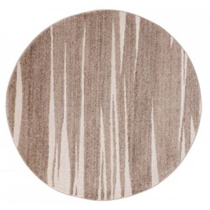 Kusový koberec Albi béžový kruh, Velikosti 100x100cm
