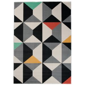 Kusový koberec PP Lorenzo krémovo sivý, Velikosti 80x150cm