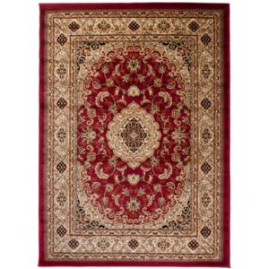Kusový koberec klasický vzor 8 červený, Velikosti 70x140cm